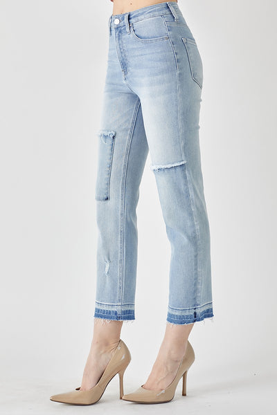 The Ricki Jo High Rise Straight Jeans