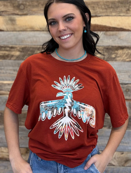 The Peyote Bird Rust Tee