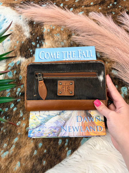 The Perfect Way Cowhide Clasp Wallet