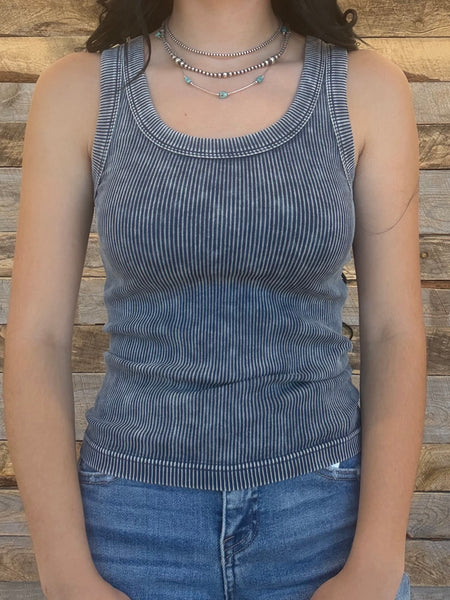The Talk To Me Blackberry Tank Top