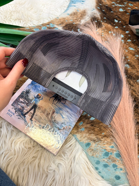 The Western Bird Deep Grey Cap