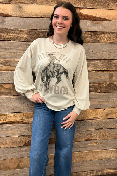 The Ride Em' Cowboy Vintage Sweatshirt