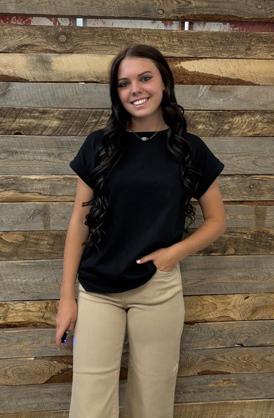 The Take It Basic Black Top