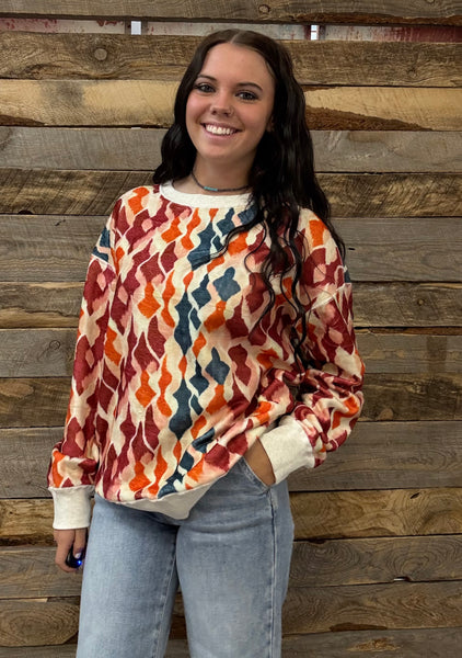 The Aztec Reversible Sweatshirt