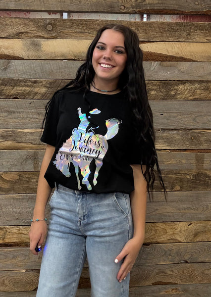 The Life A Journey Enjoy The Ride Tee