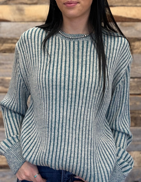 The New Way Teal Sweater