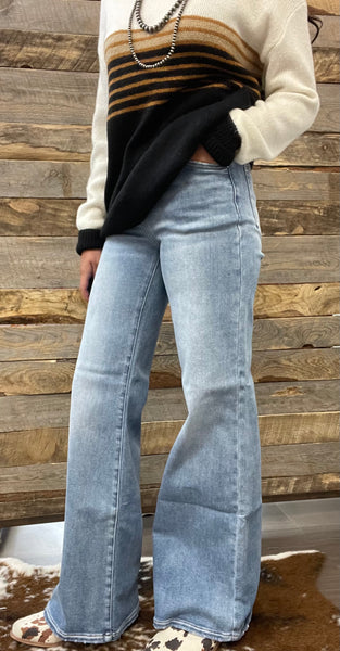 The Debra High Rise Front Yoke Jeans