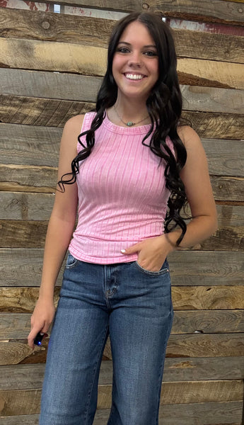 The Remember This Candy Pink Tank Top