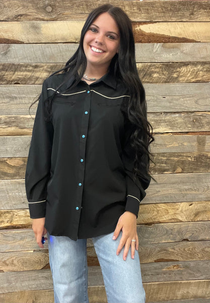 The Watch Out Button Up Top Cardigan