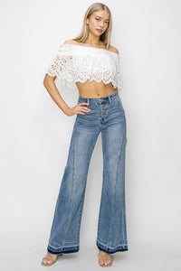 The Jamie High Rise Wide Leg Jeans