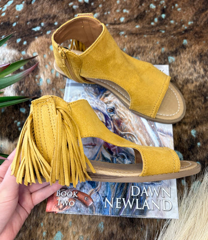 The Strong Way Mustard Sandals