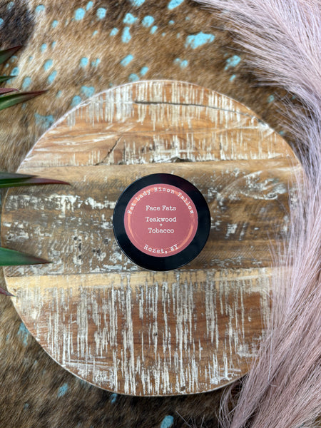 Sweet Tobacco and Teakwood Face Fats Premium Whipped Bison Tallow