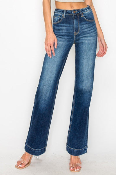 The Kamryn High Rise Straight Jeans