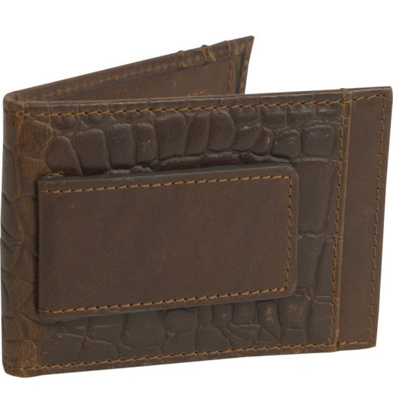 The Croc Money Clip Card Wallet