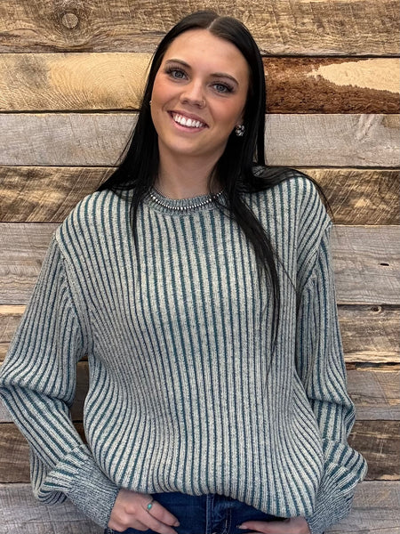 The New Way Teal Sweater