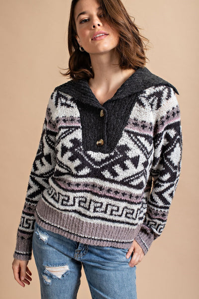 The Best Start Aztec Sweater