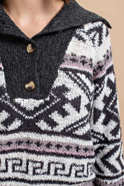 The Best Start Aztec Sweater