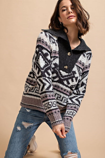 The Best Start Aztec Sweater