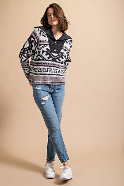 The Best Start Aztec Sweater