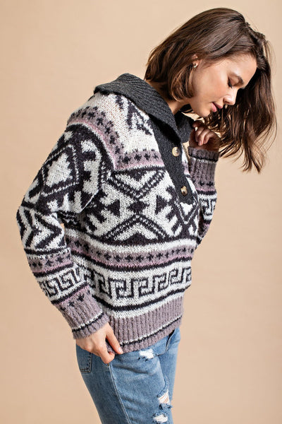 The Best Start Aztec Sweater