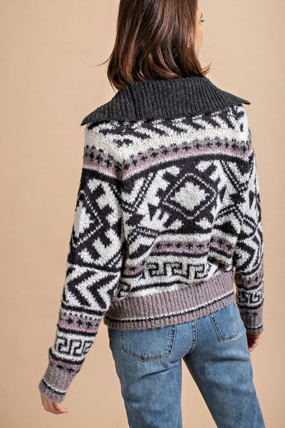 The Best Start Aztec Sweater