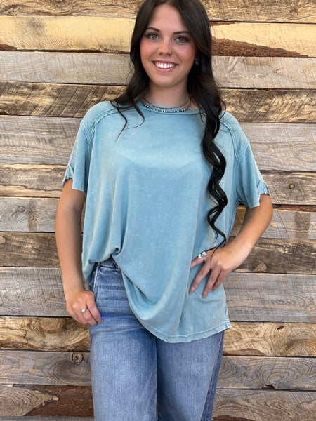 The Way To Be Sky Blue Top