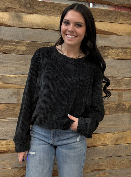 The Best Move Black Sweater