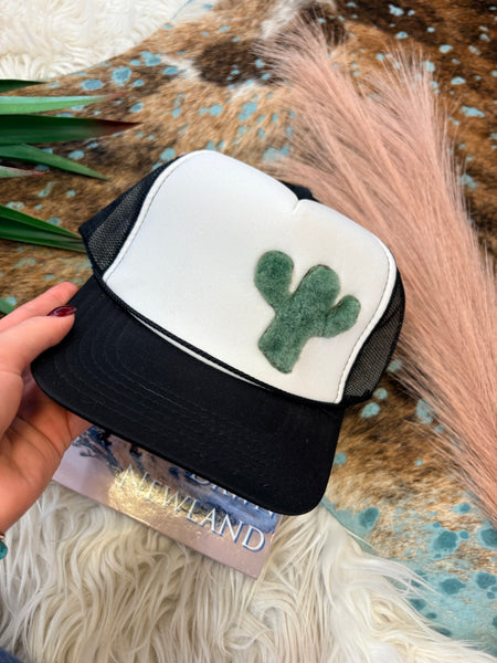 The Fuzzy Cactus Black Cap