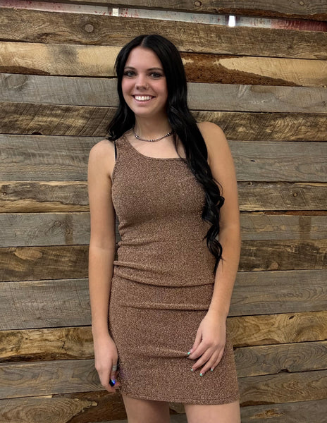 The Perfect Day Out Gold Dress