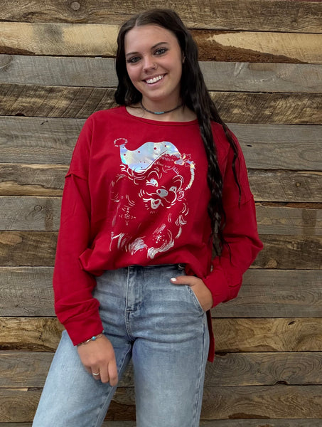 The Santa Slit Side Sweatshirt