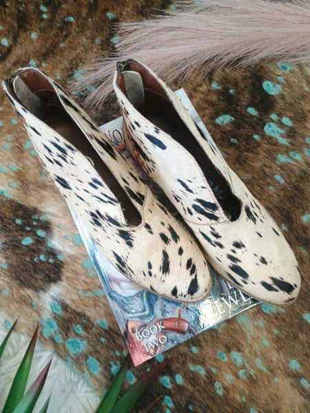 The All Roads Black and White Bootie