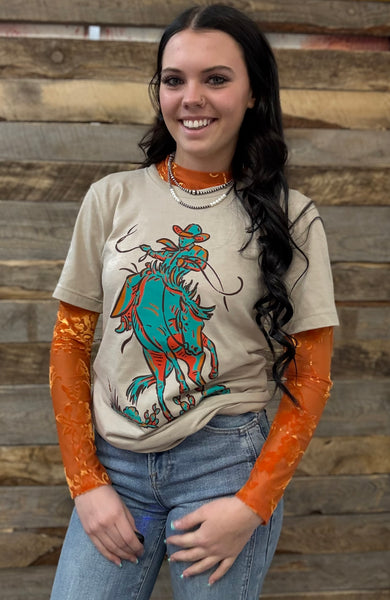 The Sunset Cowboy Tee