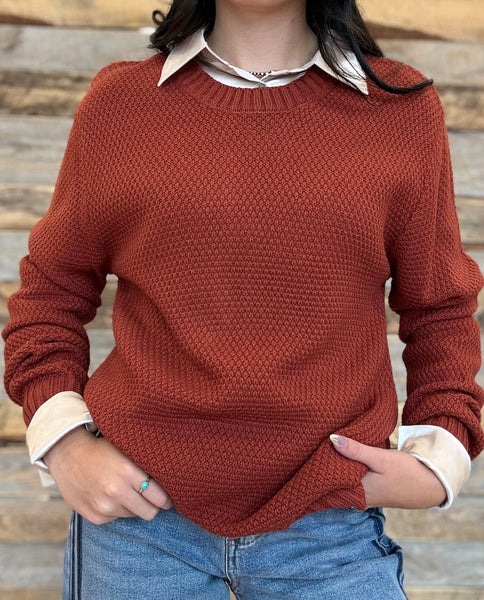 The I Went Rust Sweater