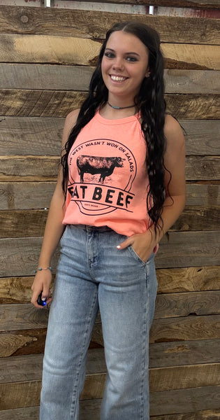 The Eat Beef Tank Top
