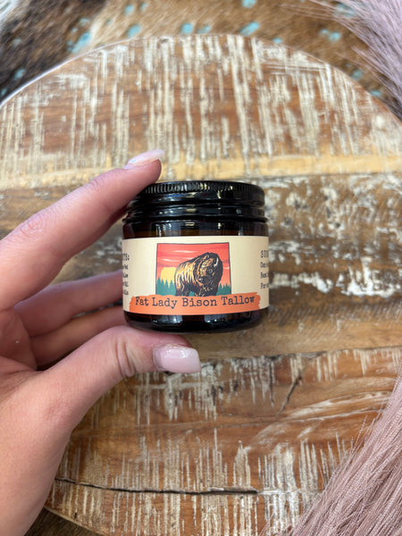 Small Blue Tansy Face Fats Premium Whipped Bison Tallow