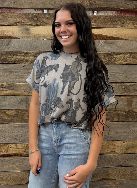 The Dusty Old Cowboy Top