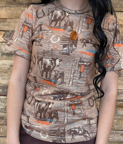 The Sunny Sunsets Top