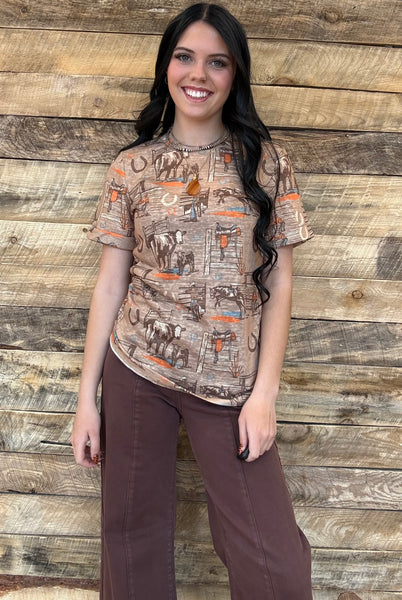 The Sunny Sunsets Top