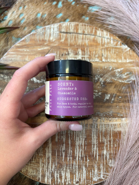 Lavender & Chamomile Face Fats Premium Whipped Bison Tallow