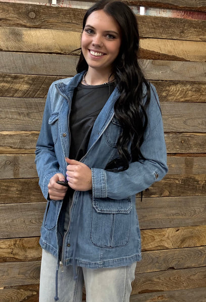 The Watch Out Denim Jacket