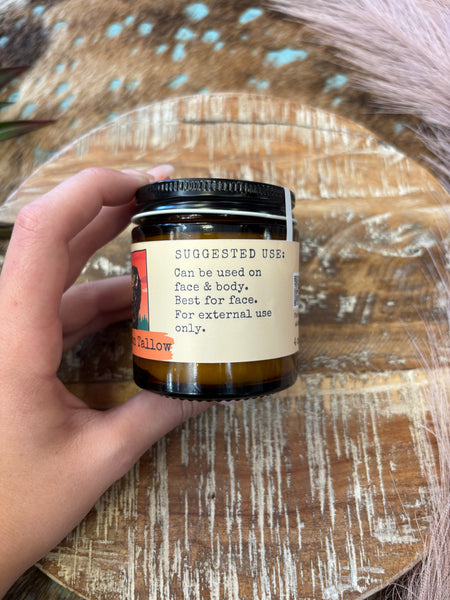 Frankincense & Wild Orange Face Fats Premium Whipped Bison Tallow