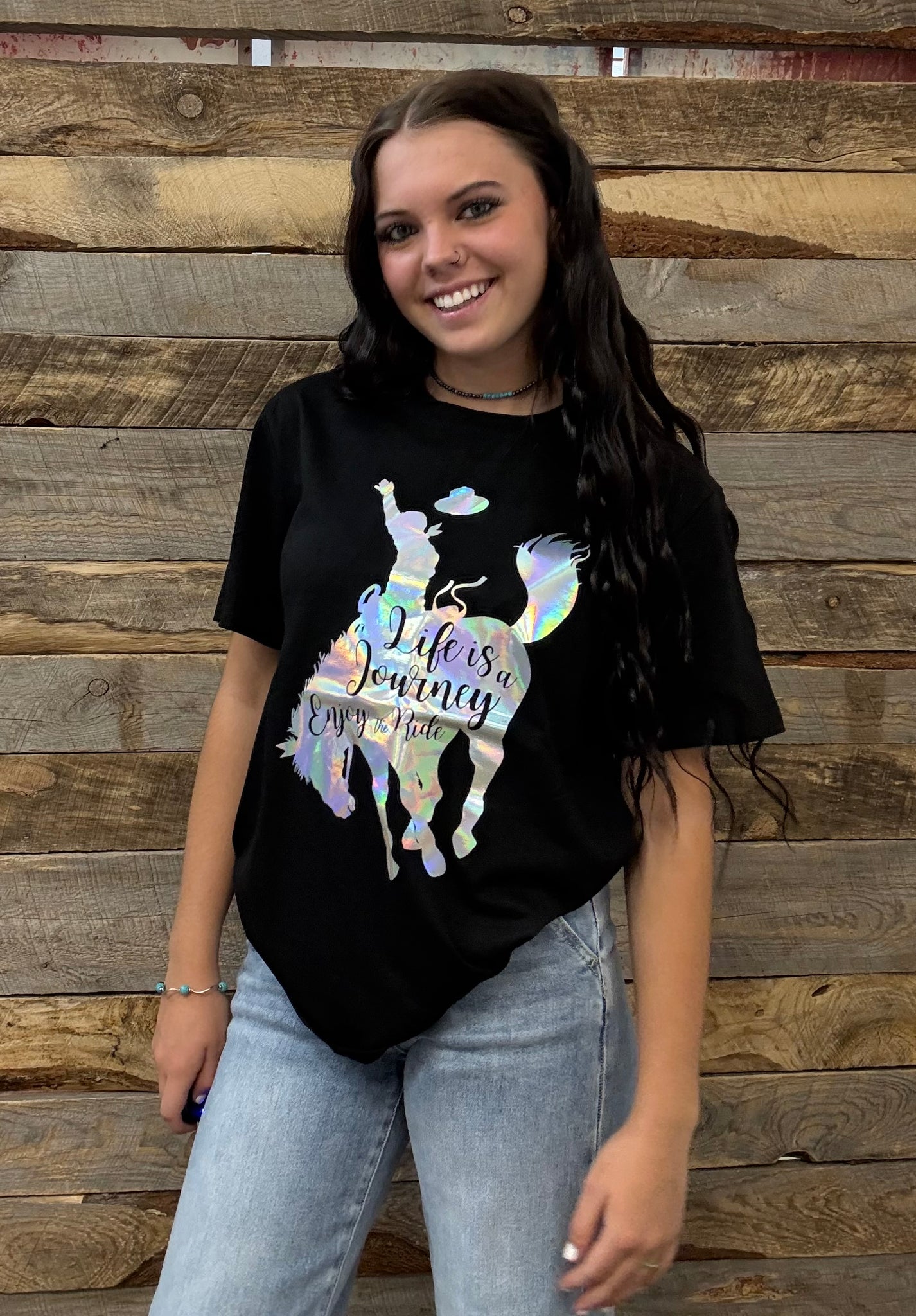 The Life A Journey Enjoy The Ride Tee