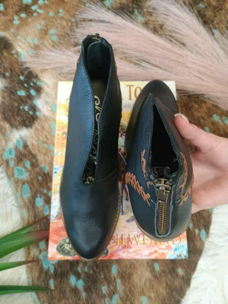 The All Roads Black Bootie