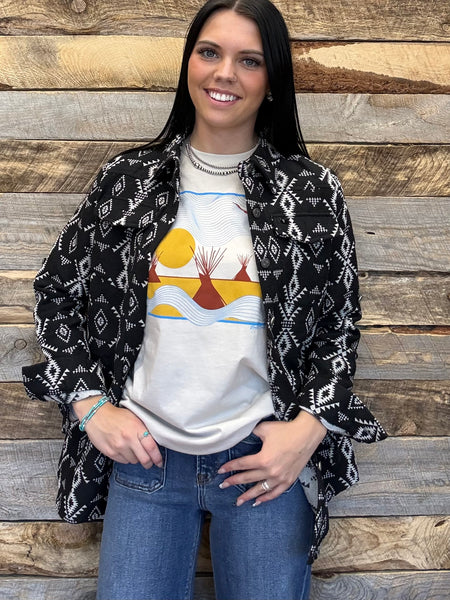 The Aztec Black Top