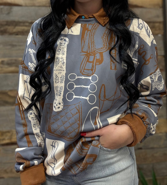 The Tack Room Night Sweatshirt
