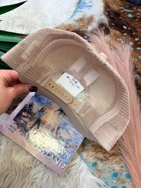 The Aztec Patch Tan Cap