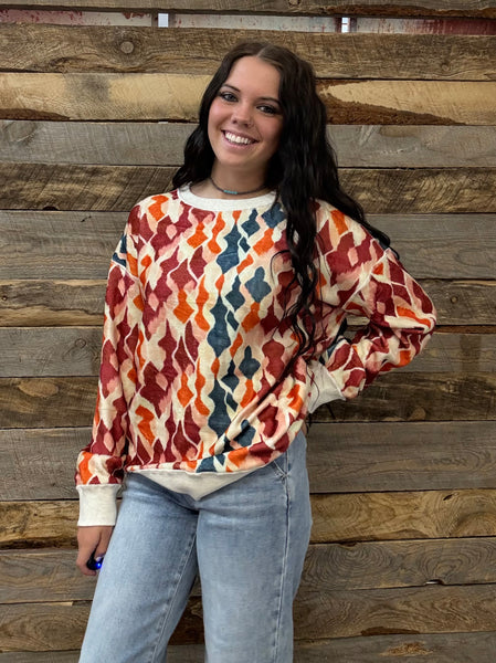 The Aztec Reversible Sweatshirt