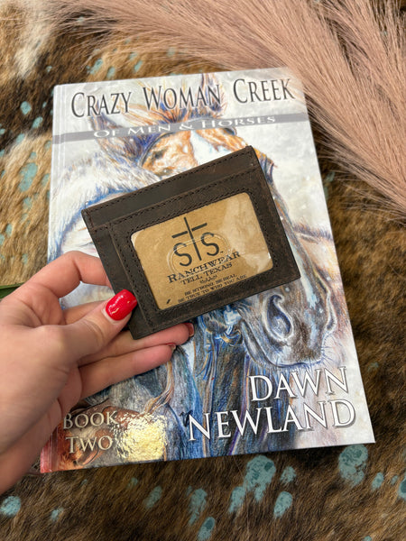 The Start Here Canvas Card Wallet