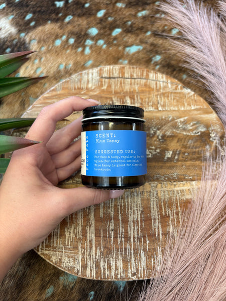 Blue Tansy Face Fats Premium Whipped Bison Tallow