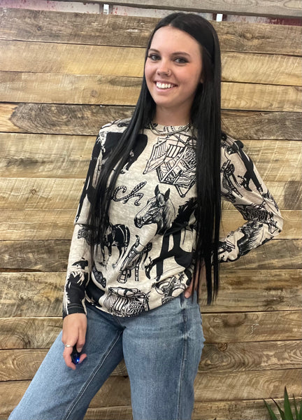 The Rodeo Days Vintage Top
